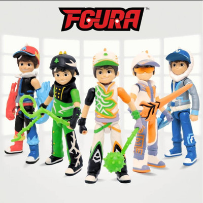 Boboiboy Galaxy 6'' Action Figure Malaysian Children's Favourite Gift Collection
