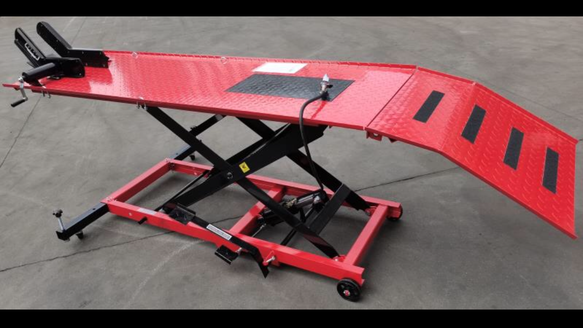 Motorcycle Lift Benches, Hoist, Air/Hydraulic Lift Work Benches (MB6003) eBay