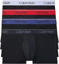 Calvin Klein Men's Micro Stretch Low Rise Trunk Sz Med