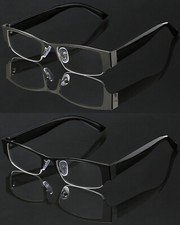 Rectangular Non Prescription Clear Lens Glasses for Women Fashion Fit Small Face