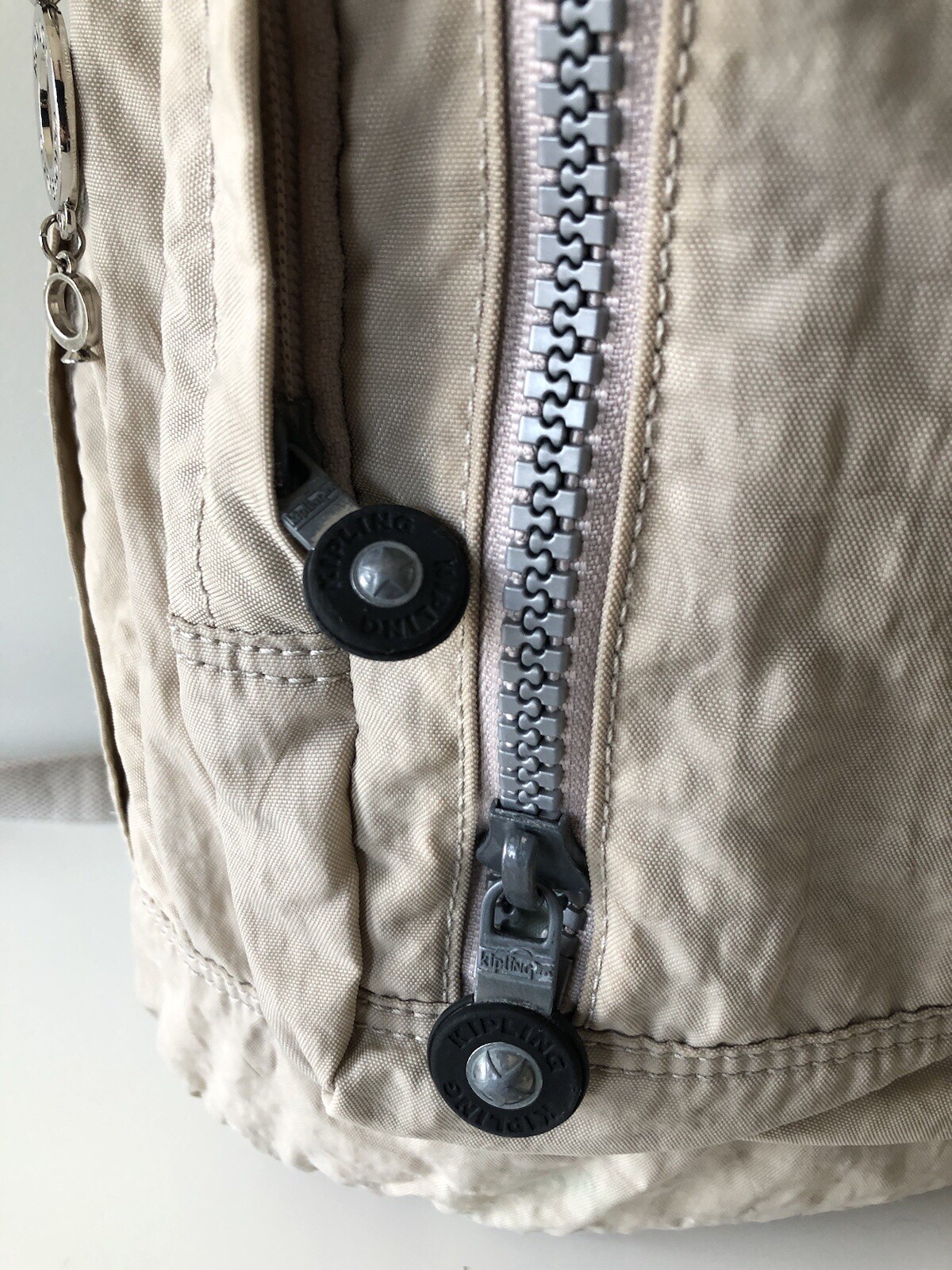 Kipling Beige Inner Pocket Adjustable Shoulder St… - image 3