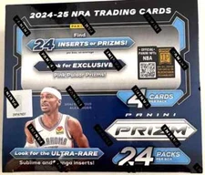 2024-25 Panini Prizm NBA Basketball Factory Sealed Retail 24 Pack Box