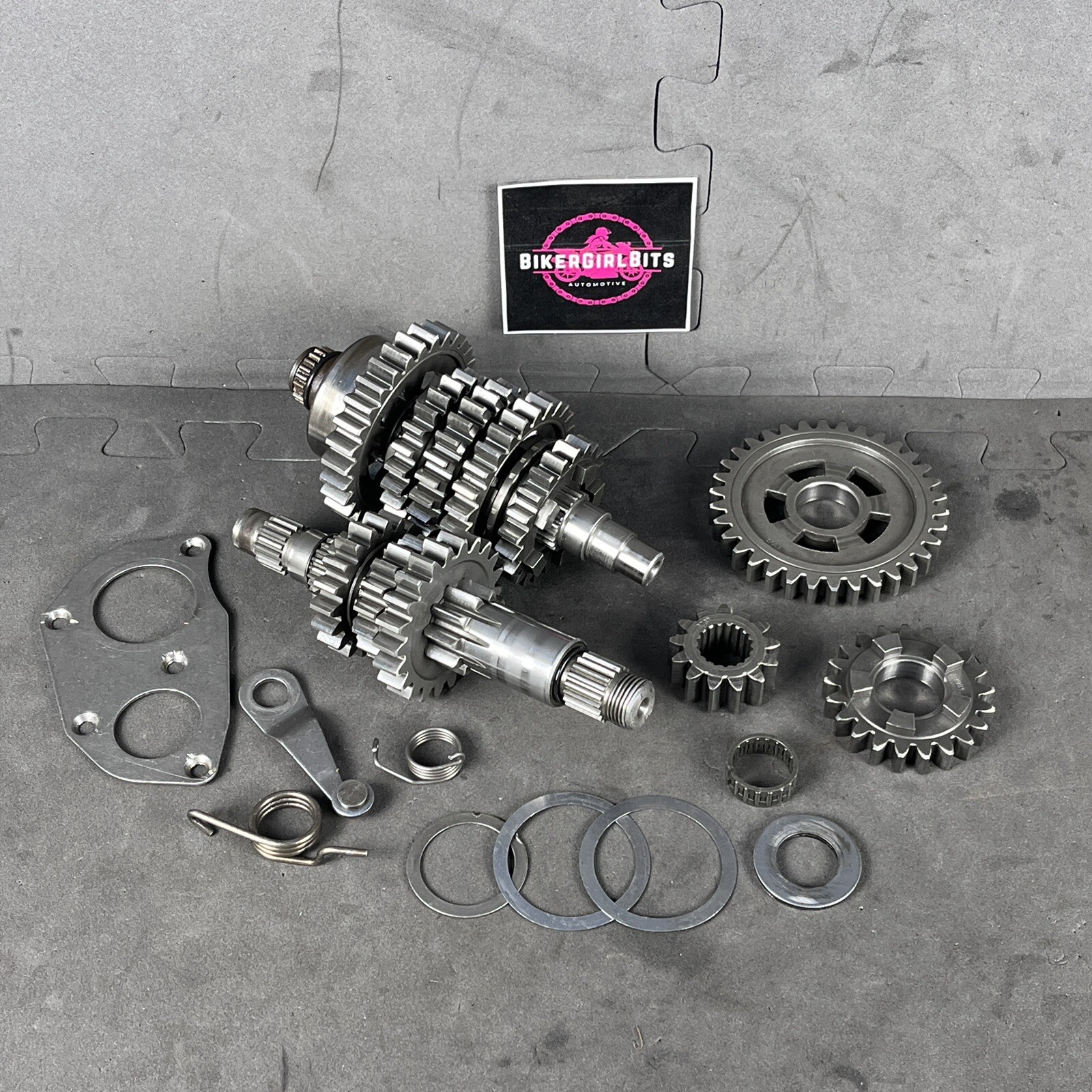 ♻️ APRILIA RS 125 - ROTAX 123 - GEARBOX TRANSMISSION  ♻️ INCOMPLETE