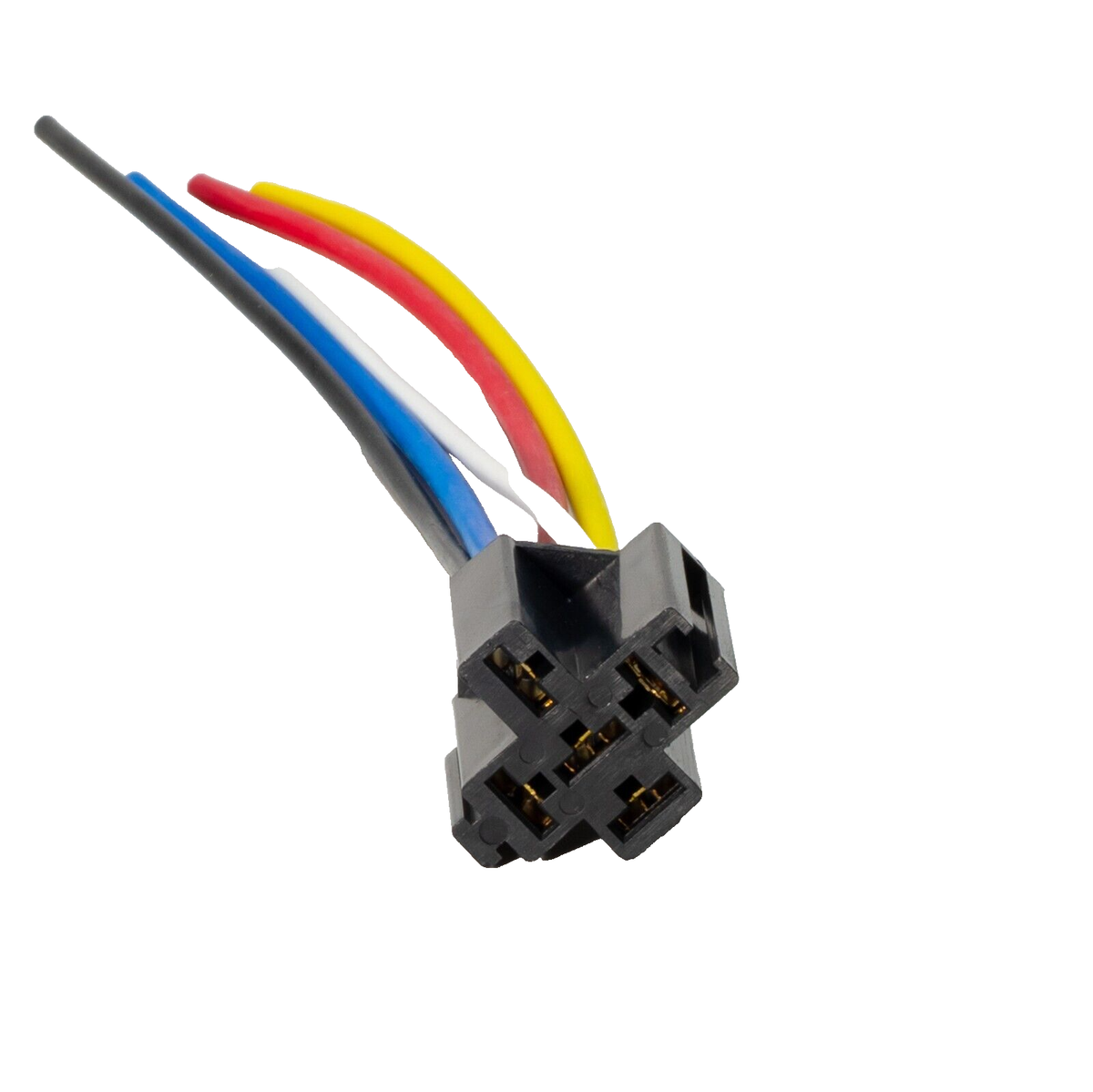 DaierTek 12V Relay With Built-in Diode & 12 AWG Harness Socket 30A/40A Heavy Duty SPDT 5 Pin Relay Switch Waterproof For Automotive Car Marine Boat -8pcs - Foto 13