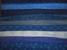 BLUE navy ROYAL TONAL blender Cotton QUILT Fabric U-PICK see info 1/2 yd BTHY