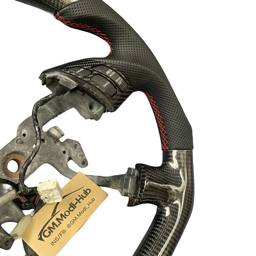 GM.Modi-Hub Carbon steering wheel for Honda 7th gen 2003-2007 Accord - Picture 6 of 7
