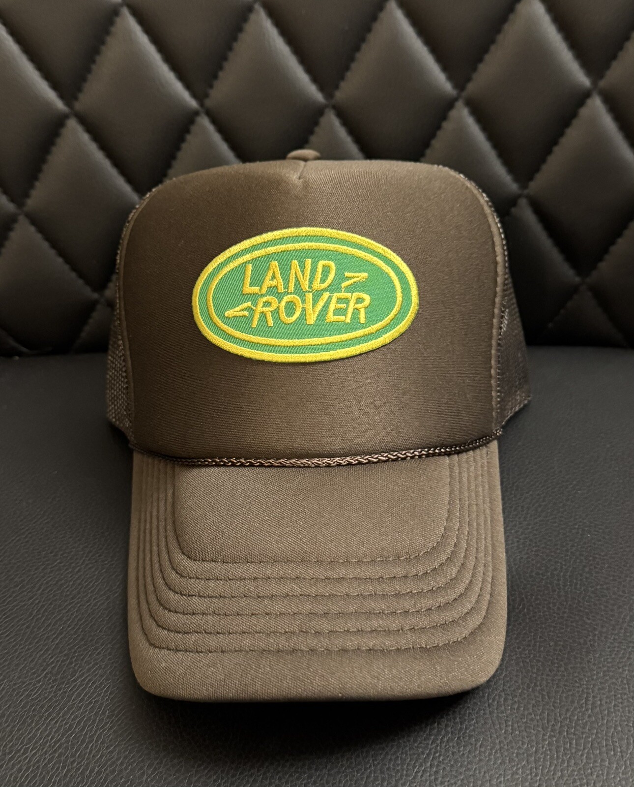 Vintage Patch Trucker Hat - Land Rover - Gem