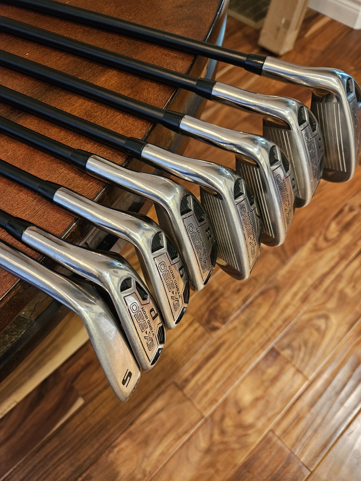 PowerBilt EX550 4PW+SW Graphite Right Handed Golf Club Iron Set