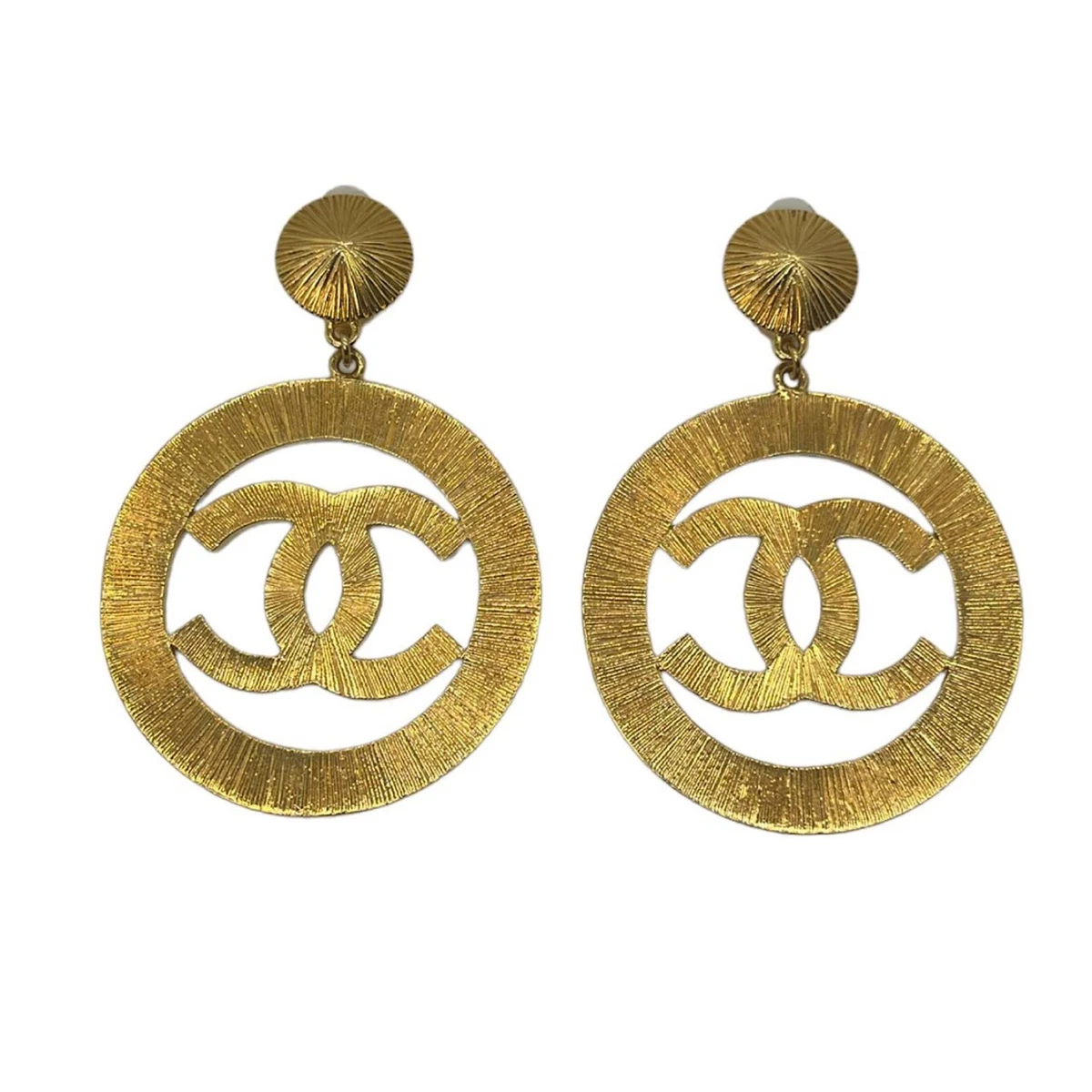 Vintage cc earrings Clearance