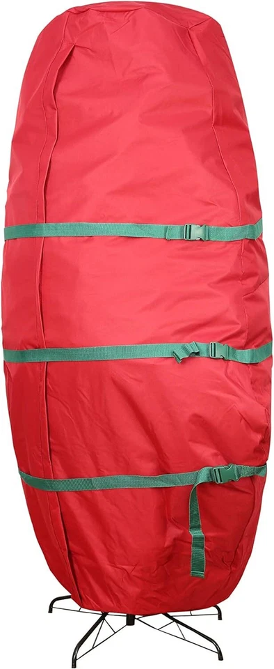 Christmas Tree Storage Bag 6FT 7.5 FT Upright Heavy Duty with Zipper and Handles - Image 3 of 4