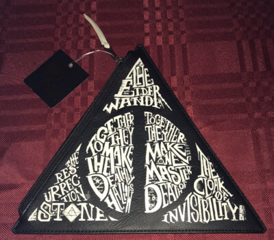 Danielle Nicole Harry Potter Deathly Hallows Pouch Bag Triangle NEW
