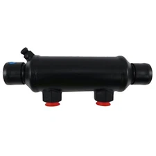 NEW Seakamp MerCruiser 63831A3 Oil Cooler 2 x 5 x 1-1/4" water x 1/2" NPT oil