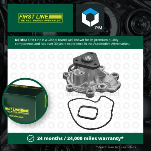 Water Pump fits MAZDA 3 BP 1.5 2013 on Coolant Firstline PE0115010B PEDD15010 - Picture 1 of 2