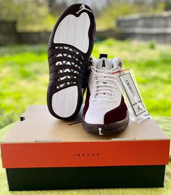 Jordan 12 Retro x A Ma Maniere White Size 11W/9.5M In Hand  display picture 2