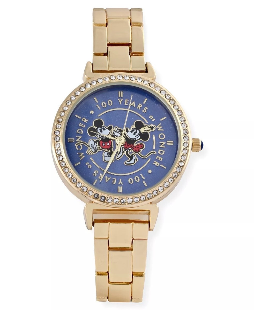 Disney 100 Years of Wonder - Mickey Minnie Mouse Gold tone