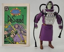1985 Kenner Super Powers Desaad figure 100% complete w/ all acc & comic! *Read*
