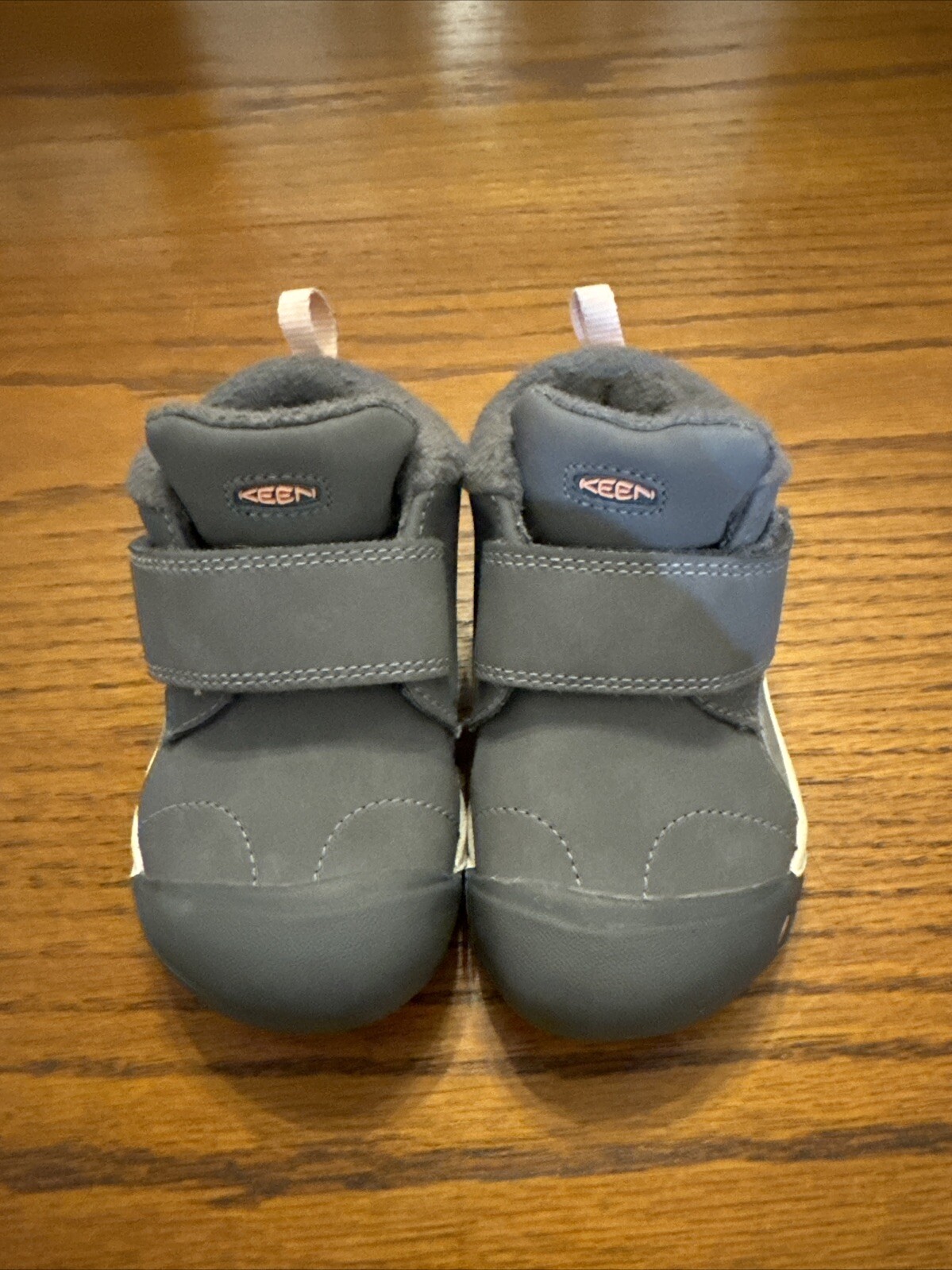 Stivali da neve invernali Keen Kootenay 3 impermeabili foderati in pile grigio giovani ragazze