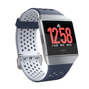 fitbit ionic silver grey