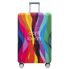 TRAVELKIN Luggage Cover Washable Suitcase S 18-21inch suitcase Colour Stripe