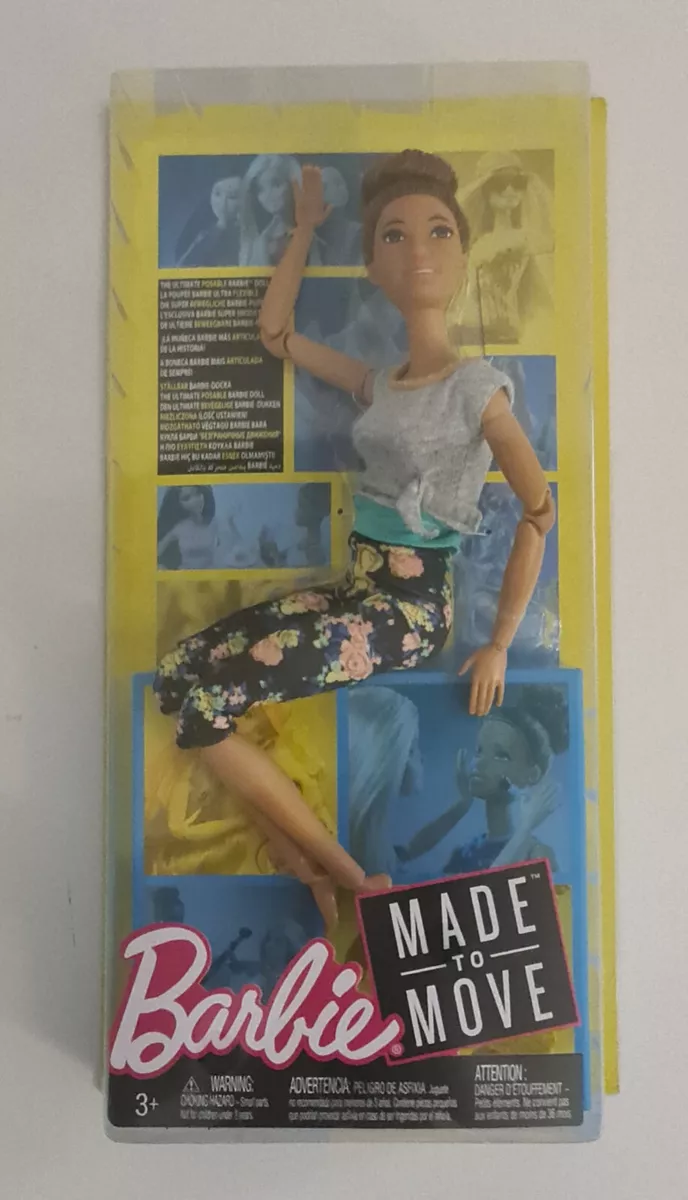 MATTEL 2017 BARBIE MADE TO MOVE NEW UNOPENED FTG80