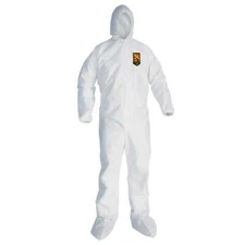 Kleenguard White Coveralls Hooded & Booted  Xx-Lg
