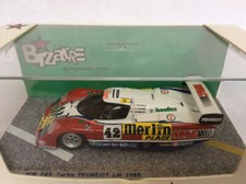 bizarre WM P87 Turbo Peugeot #52 Le Mans 1987 Dorchy - Delestre - Cache ( 1/43 scale model