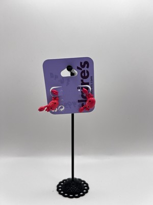 New Claire s Crab Shape Pink Color Earrings Buy $25 Get Free Shipping