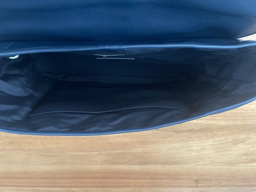 Tod's Italy Blue Leather New Messenger XBMTDSY9200ND6U820 - Picture 13 of 14