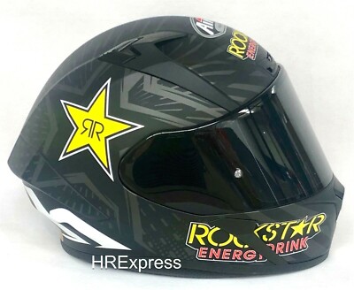 AIROH VALOR 'ROCKSTAR' MATT BLACK FULL 