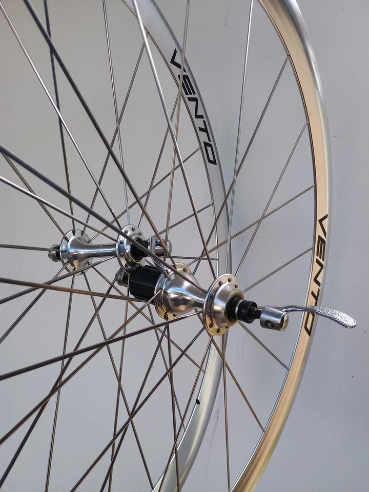 NOS Or Near Mint Vintage Ruote Campagnolo Vento Wheels Copertoncini - Immagine 2 di 4