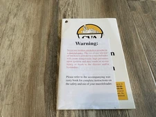 Original CVA Break Action Muzzleloading Rifle Owners Manual