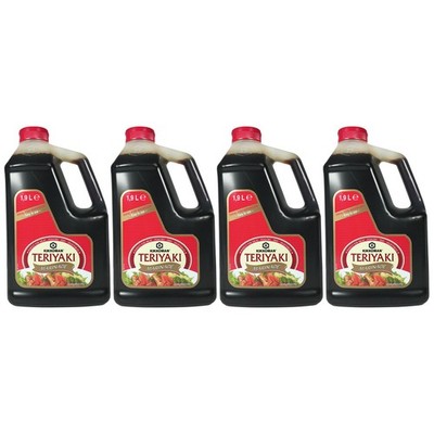 SALE,MHD29.04.2026! Kikkoman Teriyaki Marinade Teriyaki Sauce 4x1,9L