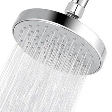High Pressure Shower Head - 4.7 Powerful Bathroom Pressure Boosting Rain Shower