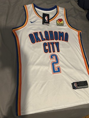 Shai Gilgeous Alexander SGA Oklahoma City Thunder NBA Nike jersey