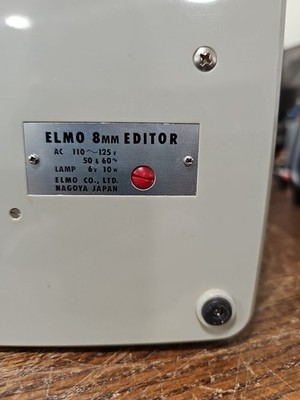 フィルムカメラ Elmo 8mm Editor model S Elmo 8mm Editor Model S Film Editing Machine Elmo Model S for 8mm