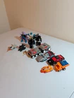 Vtg Transformers & Robot Toy Lot G1 Era Hasbro Parts Vehicles Mixed Bundle 12 Pc