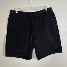 Lululemon Mens Black Track Running Gym Stretch Shorts Size XL Good Worn