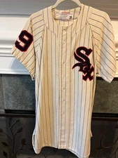 1959-era Chicago White Sox Style Custom Flannel Jersey. #19 B. Pierce  (READ)