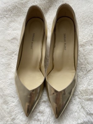 Sarah Flint Golden Heels Made In Italy EU 41 US 11