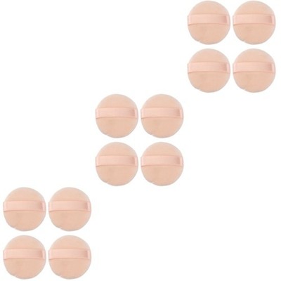 Set of 3 Puderquaste Klein Kleiner Puff Make -up -Schwamm Kompakte