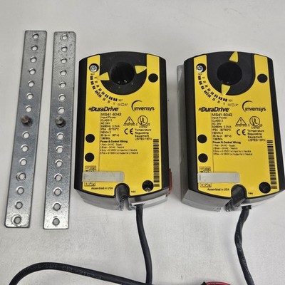 2 x Invensys MS41-6043 DuraDrive Actuator W/ Mounts