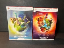 Lot Of 2 Mattel View-Master National Geographic Wildlife Destinations