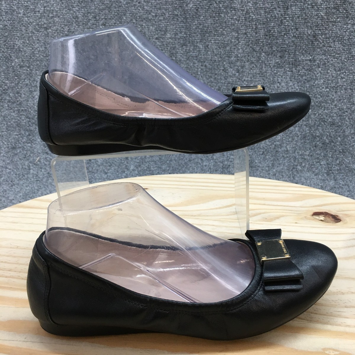 Black Ballet Cole Haan Silver Flats Cole Haan Black Patent Cap Toe