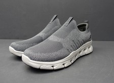 SKECHERS Glide Step 232325 Men Sz 11.5 Gray Mesh Slip-on Sneaker Shoe