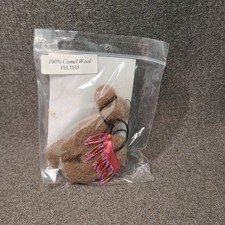 New Handmade Camel Felted Camel Wool Nativity Ornament Collectible 4"