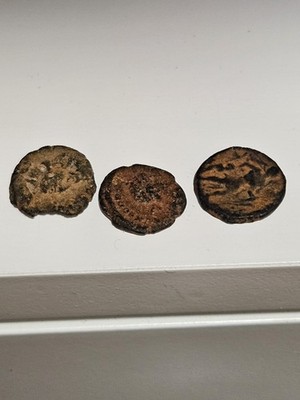 3 Roman Coins (Found with Old Coin Collection) I Googled Results See Description