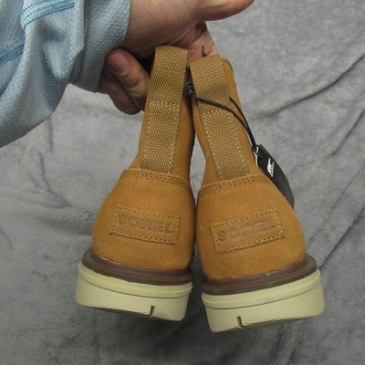 Sorel Mens Boots 8 Brown Waterproof Carson Chelsea Suede  display picture 1