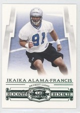 Donruss Threads Century Proof 2007 verde/200 Ikaika Alama-Francis Rookie RC 0e3