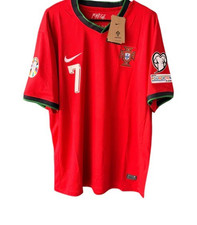 Portugal 2024 Euro Version Cristiano Ronaldo #7 Home