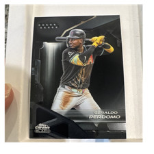 Topps Chrome Black Geraldo Perdomo Arizona Diamondbacks #151 Baseball Card